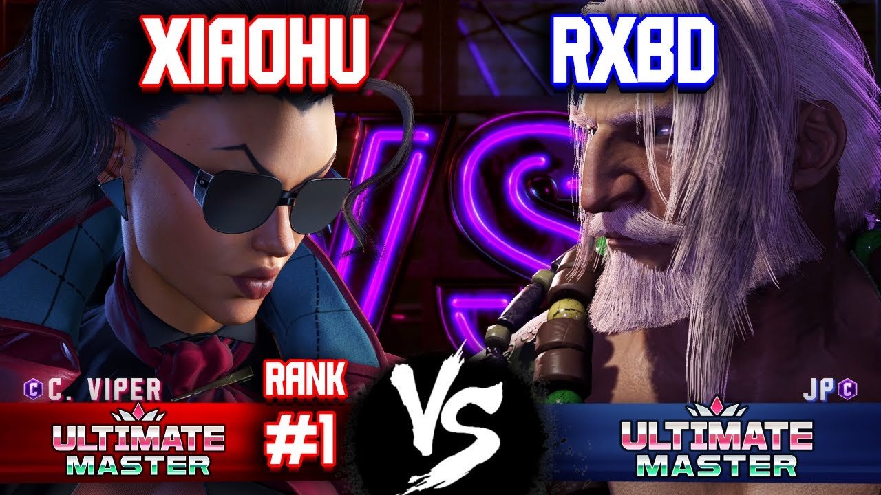 SF6 ▰ XIAOHU (#1 Rank C.Viper) vs RXBD (JP) ▰ Street Fighter 6 Replays