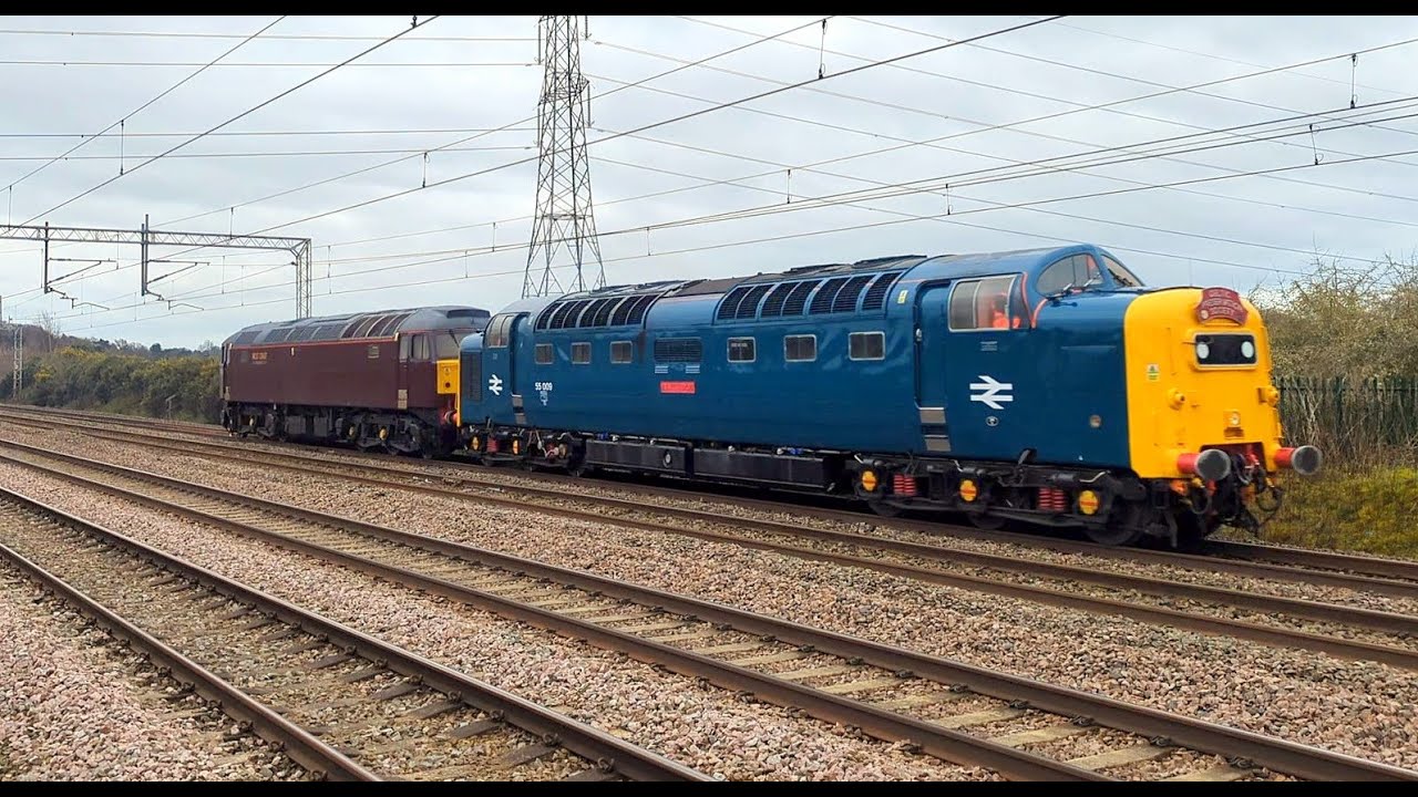 DELTIC, 55009 Alycidon RETURNS!!!! Acton Bridge, 28th March 2023