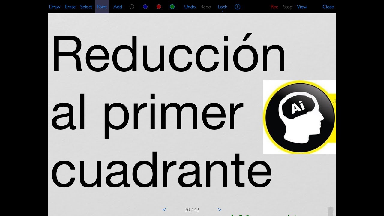 Reducción al primer cuadrante, ángulos negativos y mayores de 360°