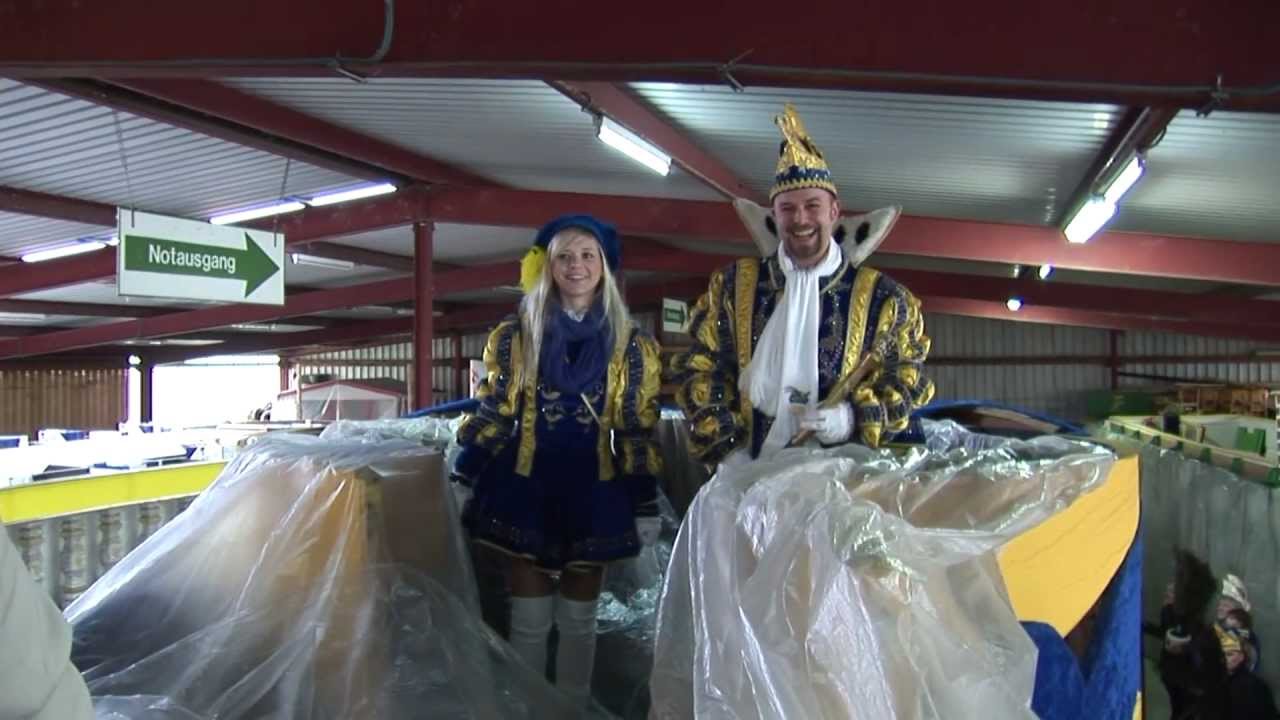 Prinzenwagenübergabe an die beiden Dreigestirne