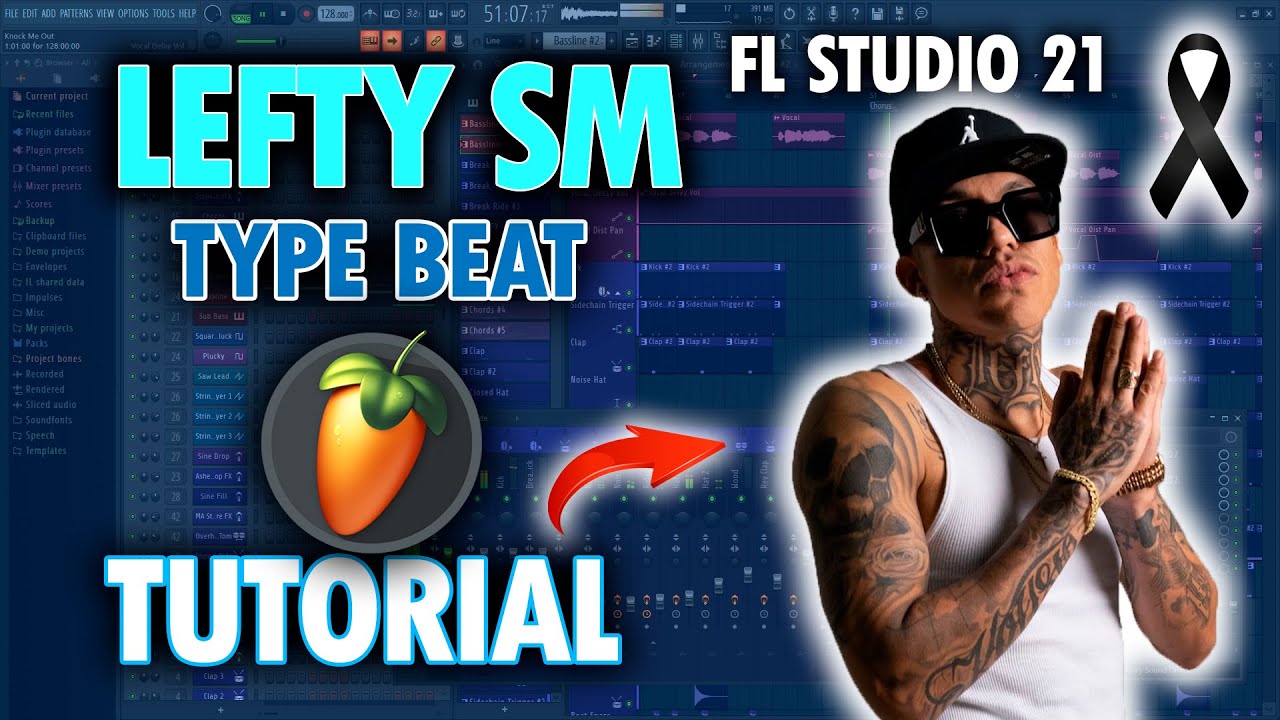 Como Hacer Beat Rap Estilo LEFTY SM En Fl Studio 20 - Fl Studio 21 TUTORIAL