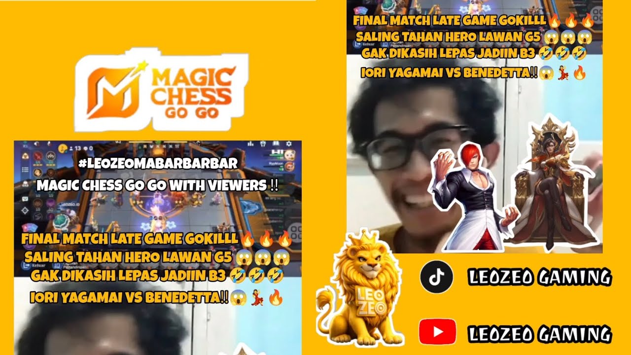 #LEOZEOMABARBARBAR MAGIC CHESS GO GO WITH VIEWERS ‼️FINAL MATCH LATE GAME GOKILLL🔥🔥 #magicchessgogo 