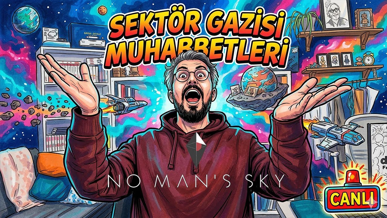 [Canlı Yayın] No Man's sky Oynuyoruz. Gezerken Nitelikli Muhabbet |