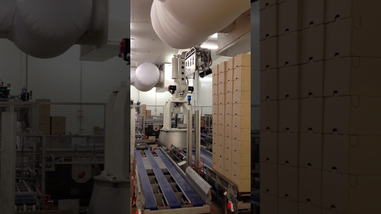 COAXIAL TECHNOLOGIE Palettisation cartons