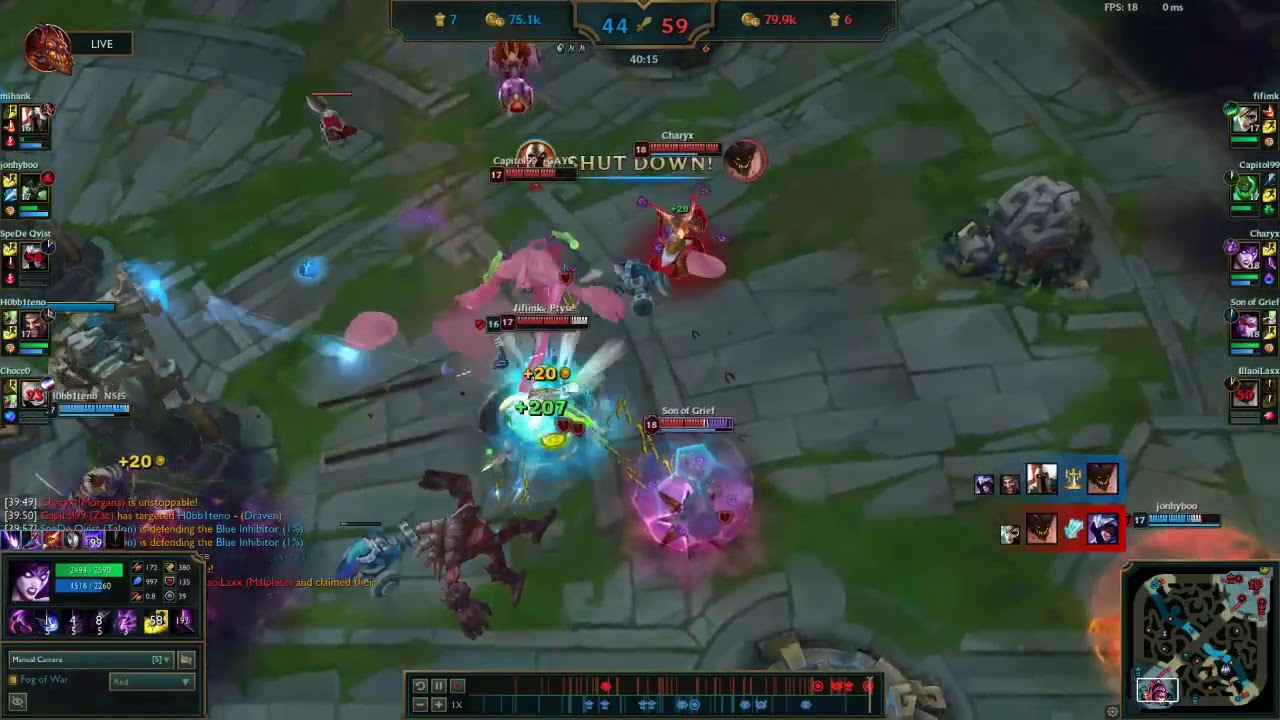 Lux Deleted From morgana ap mid Patch 8.7