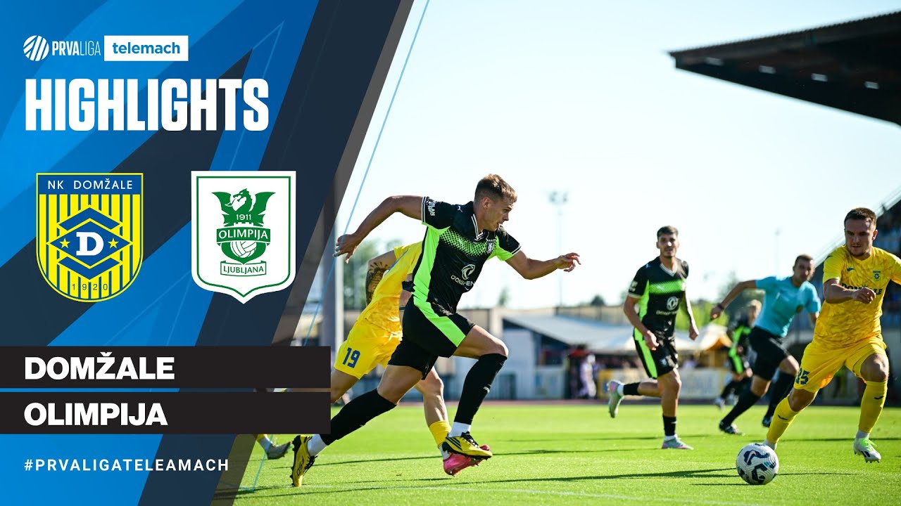 Domžale 1-3 Olimpija | 4. krog 2025/26 #PrvaLigaTelemach