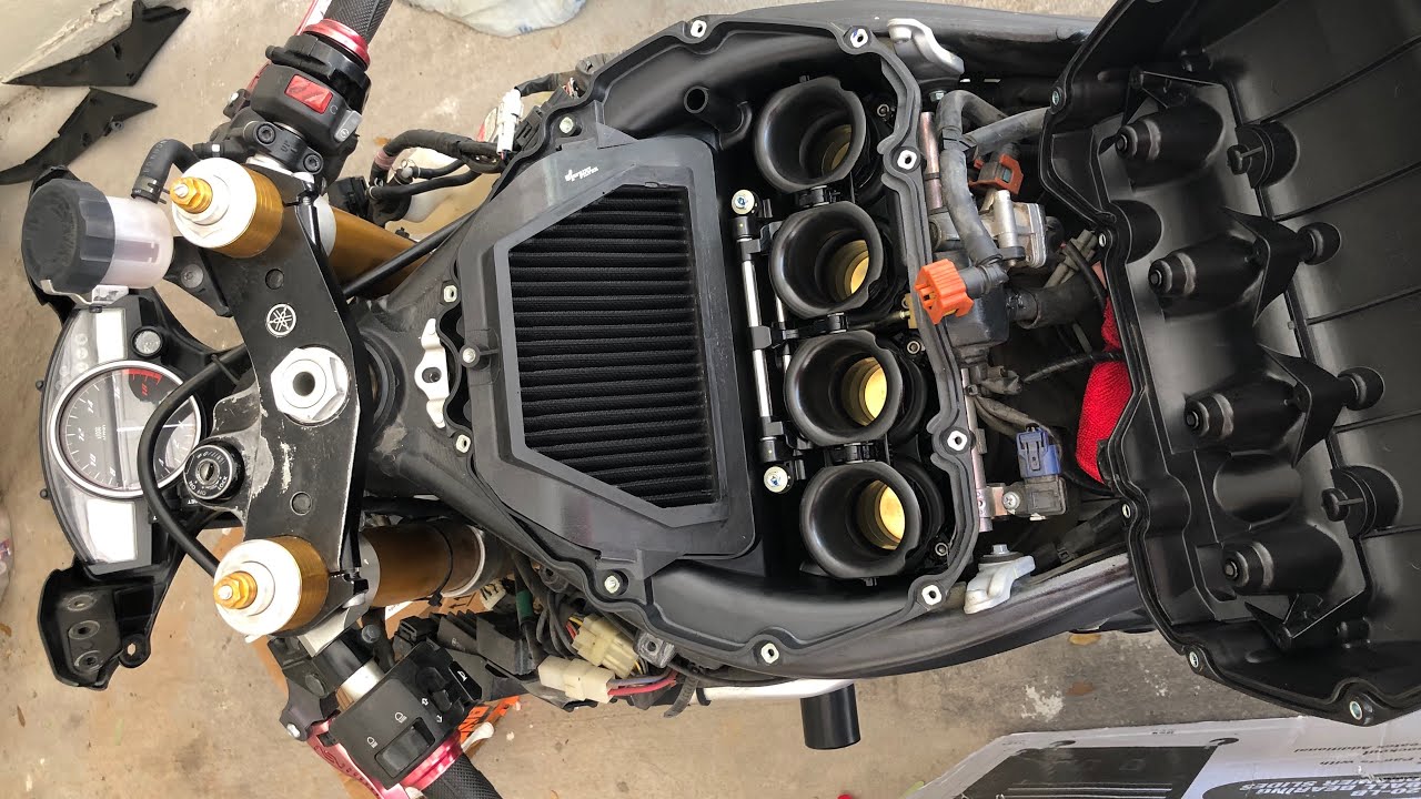 Yamaha R6 Custom Rebuild Project - Time Lapse Part 3