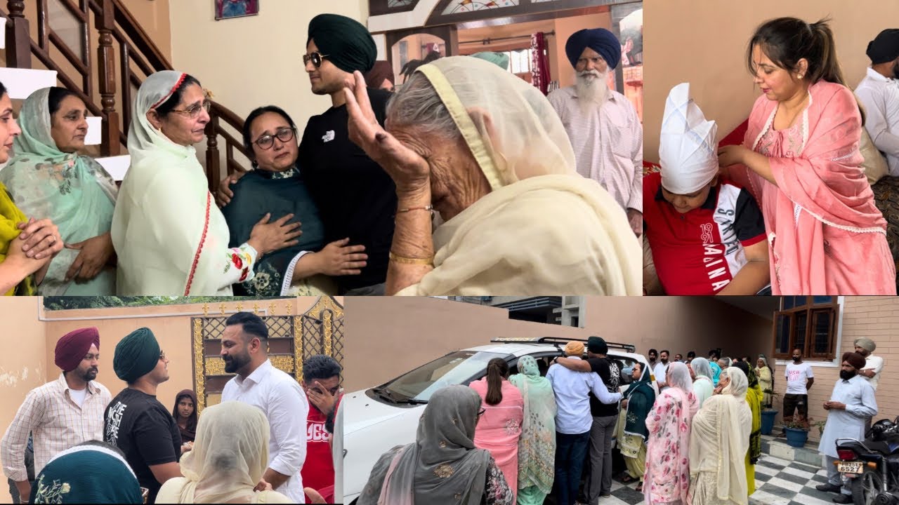 Aaj Mera Pyara Veer Chaleya 🇨🇦 Canada🇨🇦 Sara Parivaar Hoya bhavuk🥺