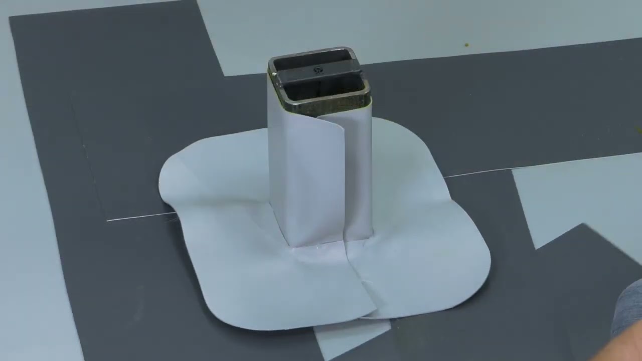PVC Details - Pre-Fabricated Square Tube Wrap