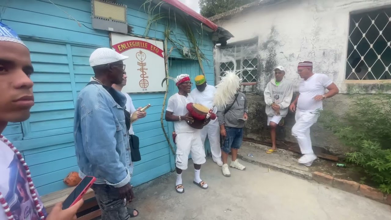 Plante Abakua en Regla La Habana 12/22/24