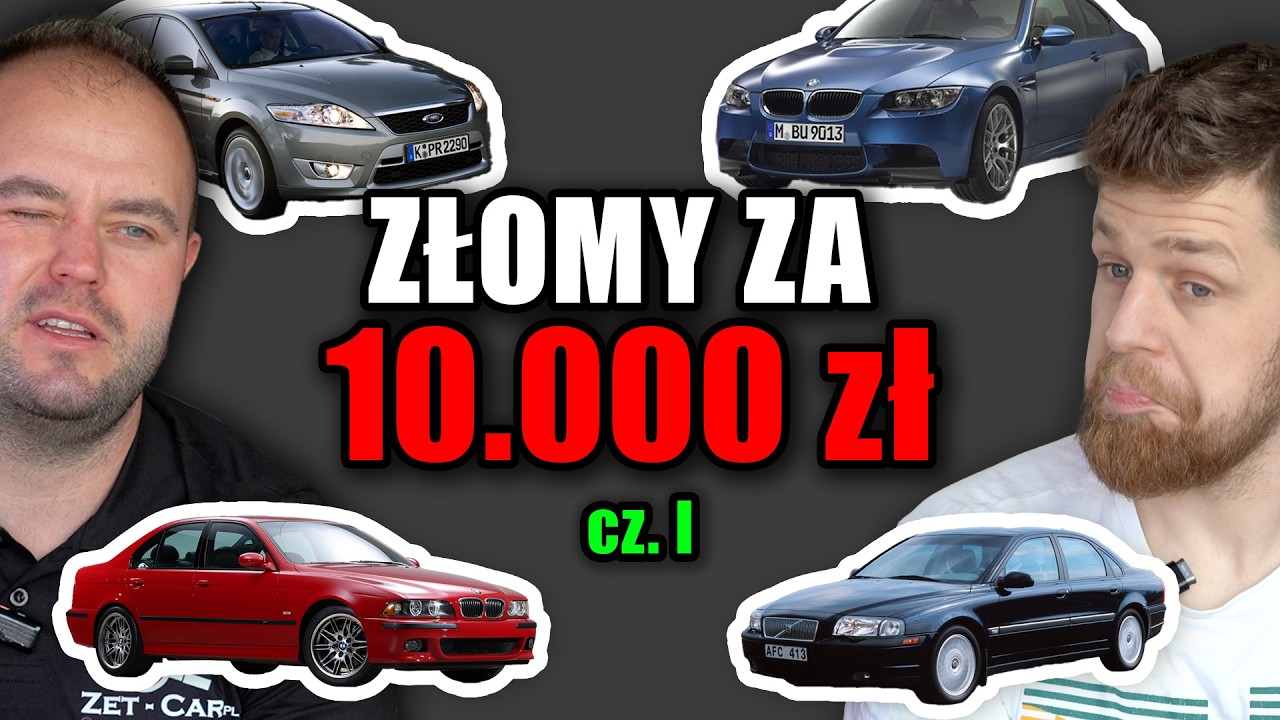 Tych samochodów za 10 tyś. NIGDY NIE KUPUJ!!! - Lista złomów do 10k - cz. 1 z 2