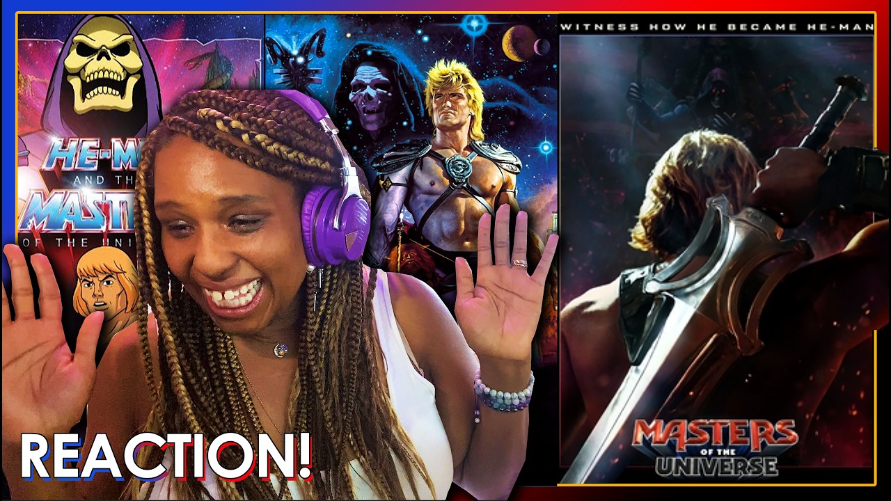 Live Action or An Animated Movie?  Masters of The Universe – Official Teaser Trailer REACTION!!