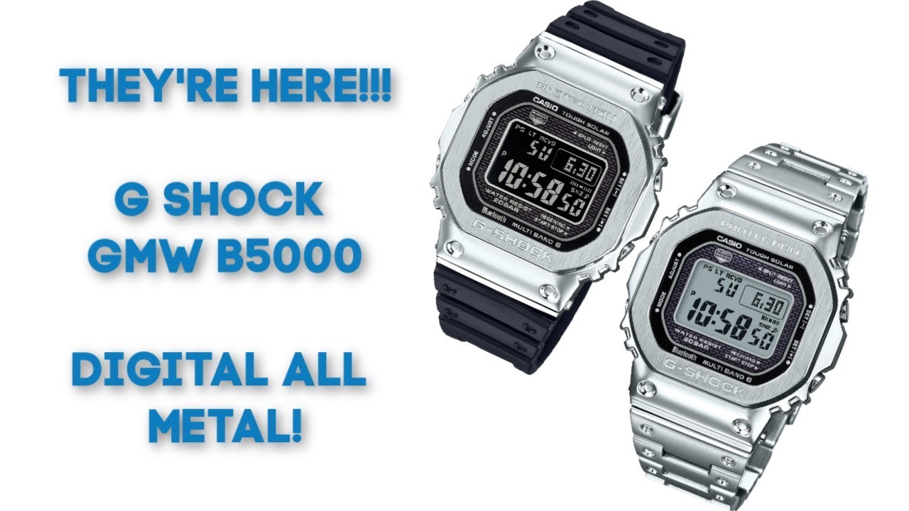 Finally, In Stock!  the G Shock GMW-B5000