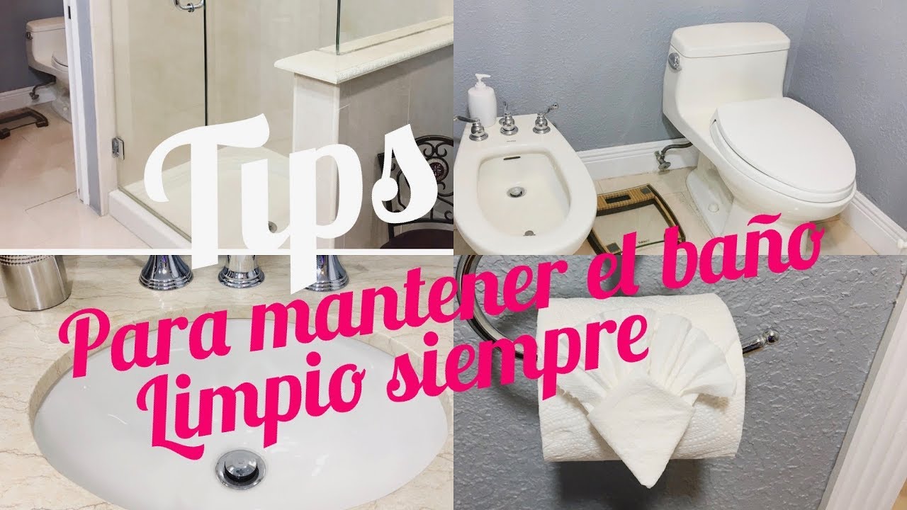 COMO HACER QUE TU BAÑO ESTE ORDENADO Y LIMPIO SIEMPRE | HAZ QUE TU BAÑO PERMANEZCA LIMPIO