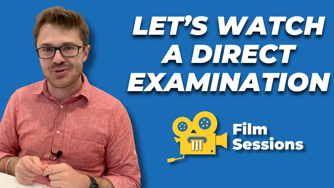 Breaking Down a Great Direct Examination | Mock Trial Film Sessions