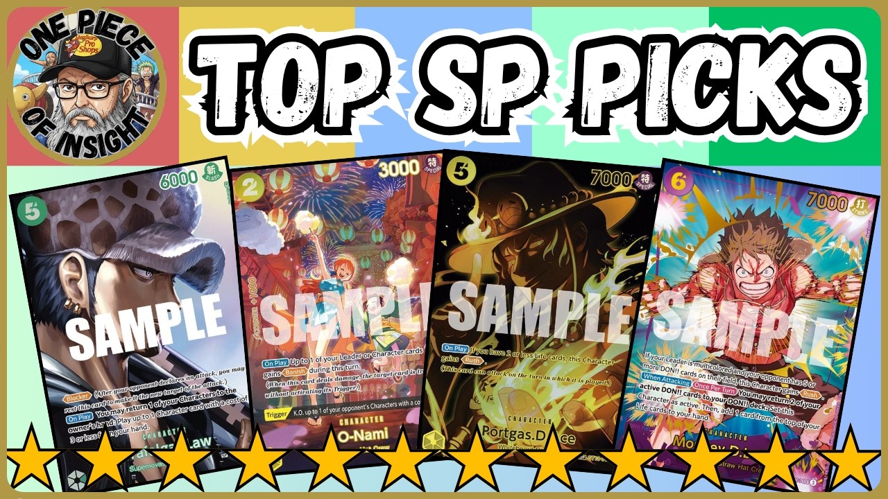 Лучшие варианты &mdash; Анализ тиража и цен SP, часть 2 (One Piece TCG)