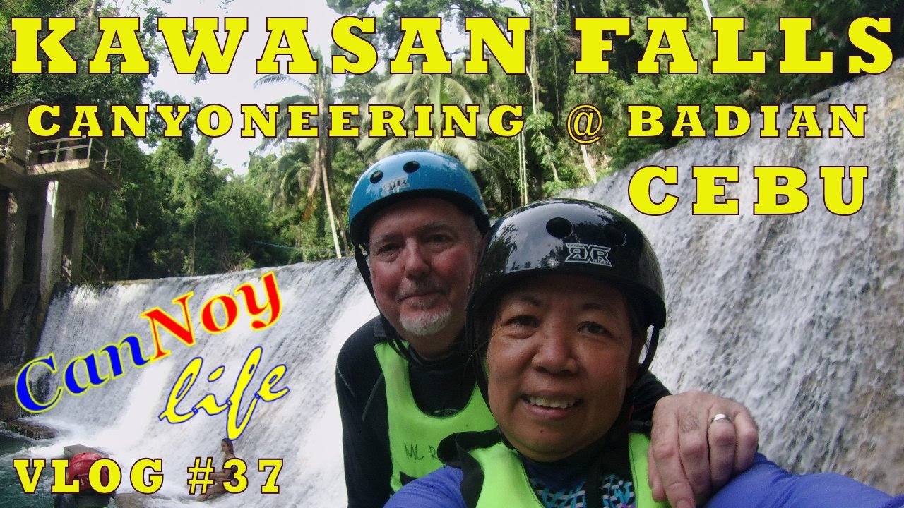 KAWASAN FALLS EPIC ADVENTURE BADIAN CEBU PHILIPPINES  || FILIPINA CANADIAN COUPLE || VLOG#37