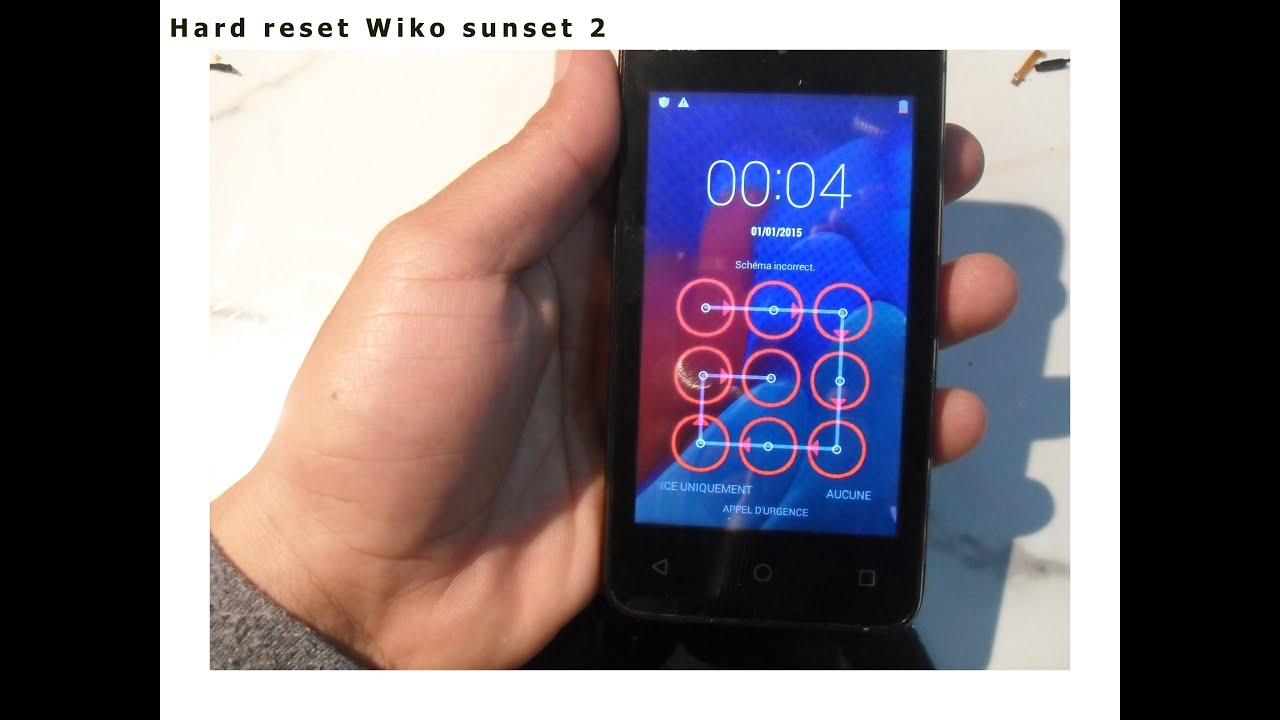 Hard Reset WIKO Sunset 2