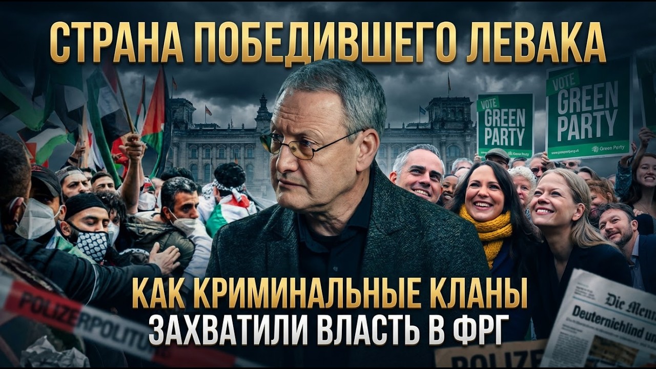 СТРАНА ПОБЕДИВШЕГО ЛЕВАКА: Как криминальные кланы захватили власть в ФРГ | Виталий Волков