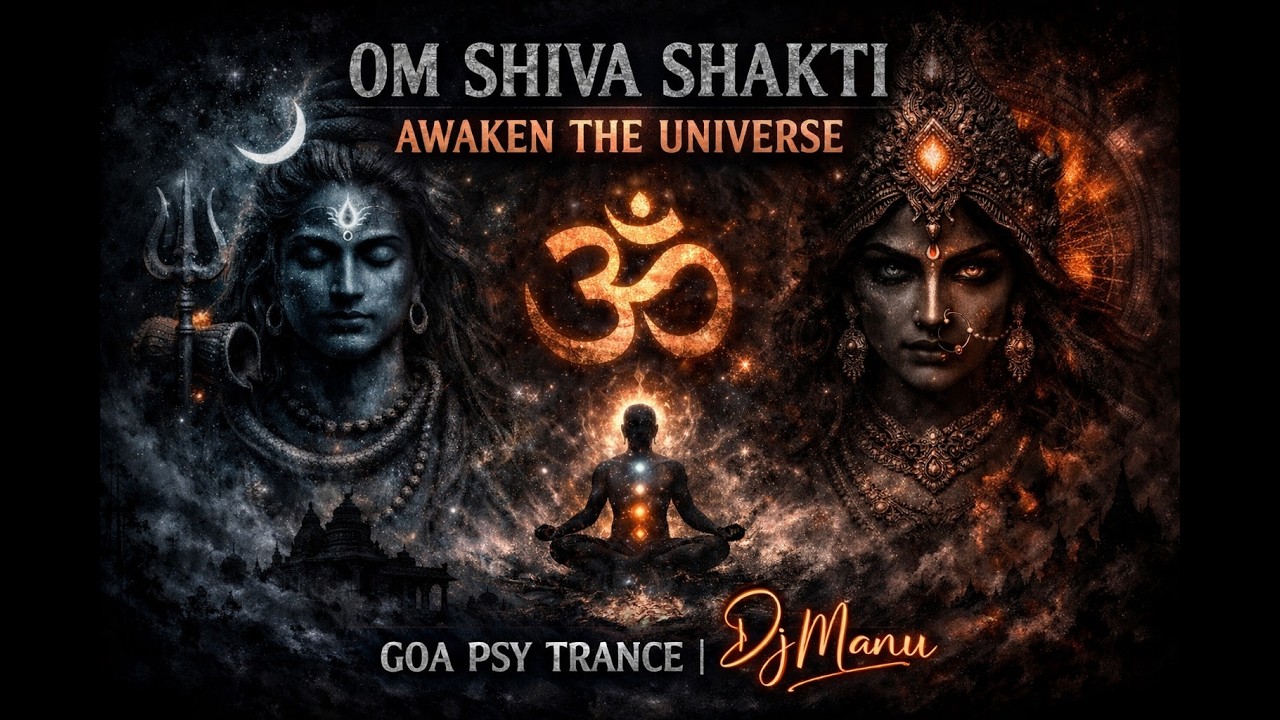 Om Shiva Shakti Awaken The Universe | Goa Psy Trance | Dj Manu