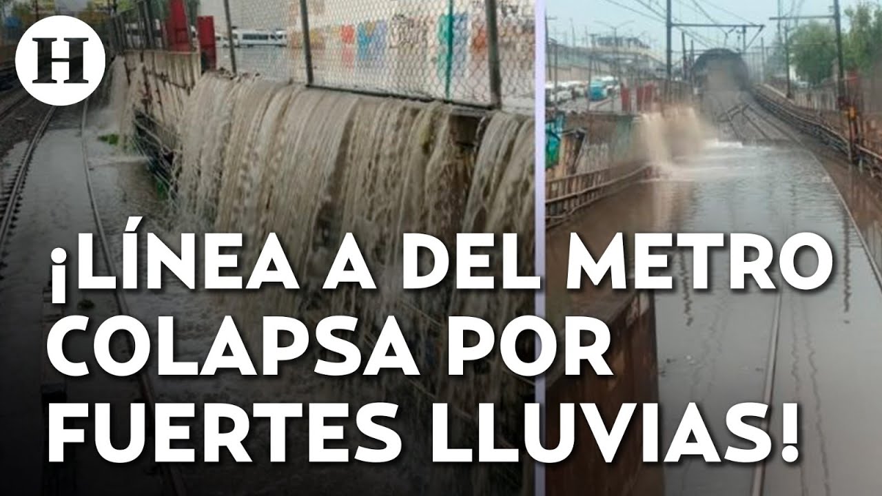Usuarios quedan varados en línea A del metro CDMX, suspenden servicio de Guelatao a La Paz
