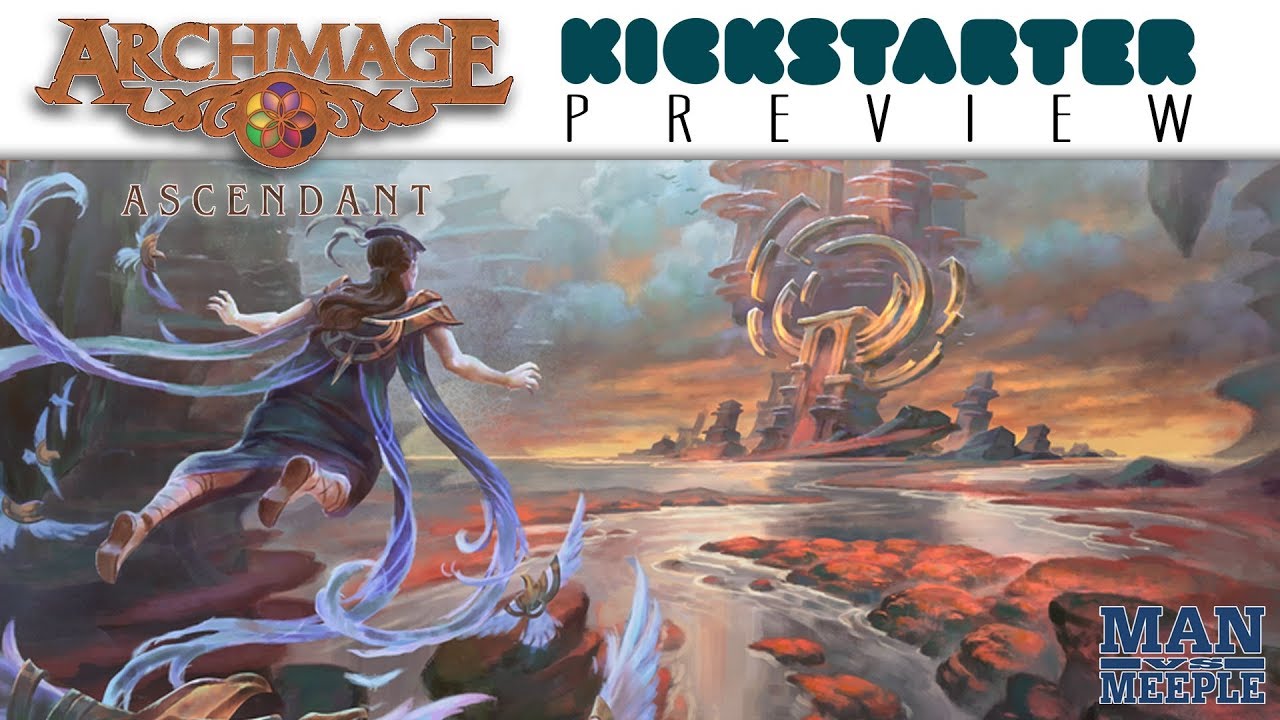 Archmage Ascendant Preview by Man vs Meeple (Starling Games)