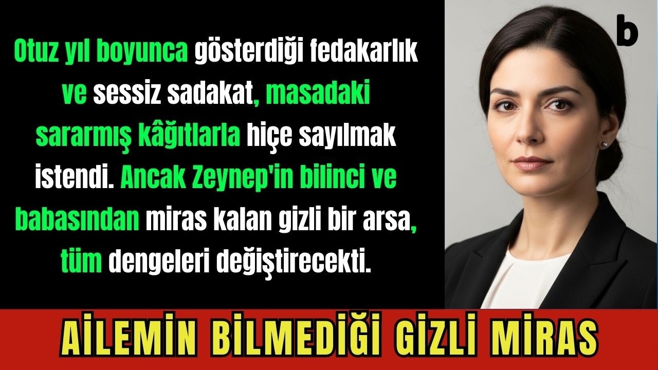 Noter Odasında Patlayan Sır Ailemin Bilmediği Gizli Miras ve Yılların Hesabı