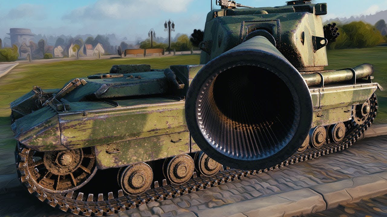 Мир Танков: FV215b 183 💥 5 203 💥