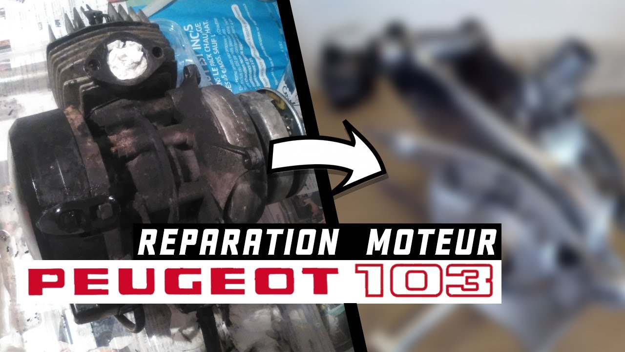 Réparation d'un moteur Peugeot 103 - Rénov EP 1
