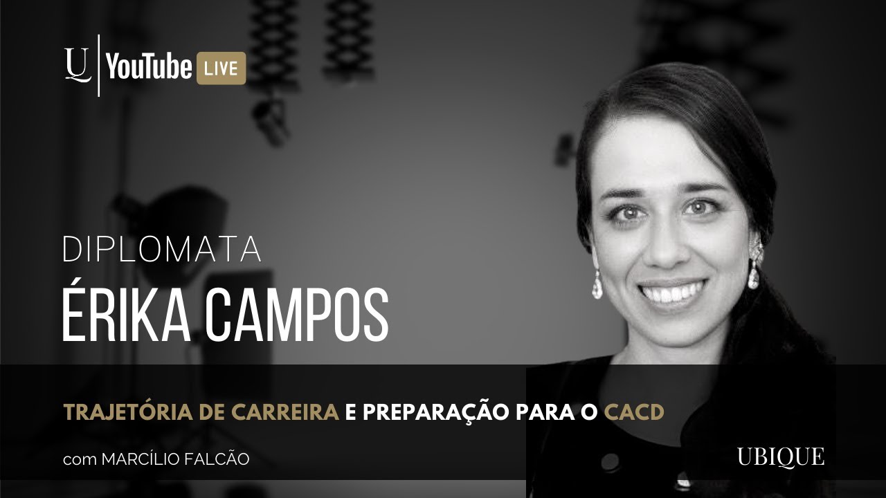 Trajetória de carreira e preparação para o Concurso de Admissão à Carreira Diplomática (CACD).