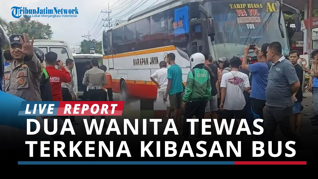 2 Perempuan Meninggal Dunia Kena Kibasan Harapan Jaya di SPBU Rejoagung Tulungagung