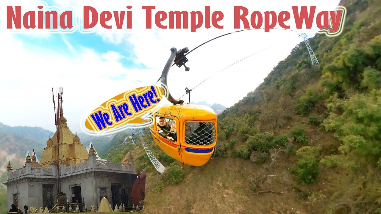 Naina Devi Temple Himachal Ropeway Hindi Vlog | Naina Devi Mata Mandir Darshan