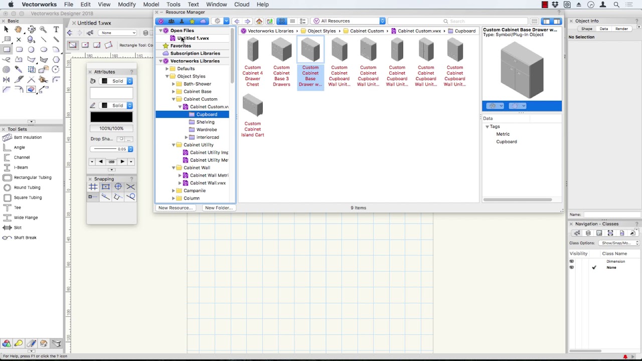 Lesson 1.1 - Vectorworks Foundation 2018 Course -