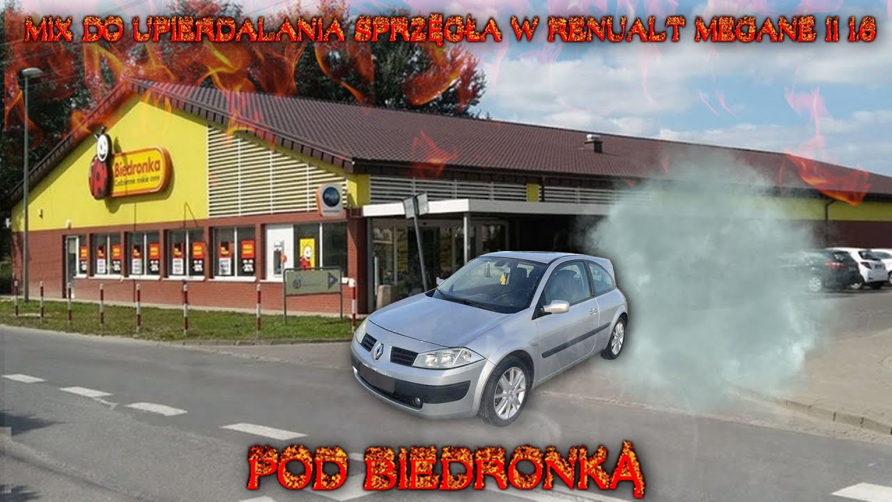 MIX DO PALENIA SPRZĘGŁA W RENUALT MEGANE II 1.6 POD BIEDRONKĄ *ŚMIERDZI*