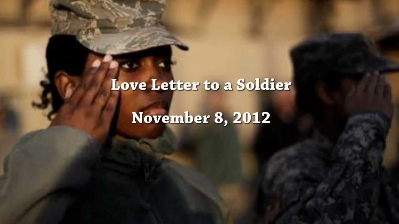 A Love Letter to a Soldier