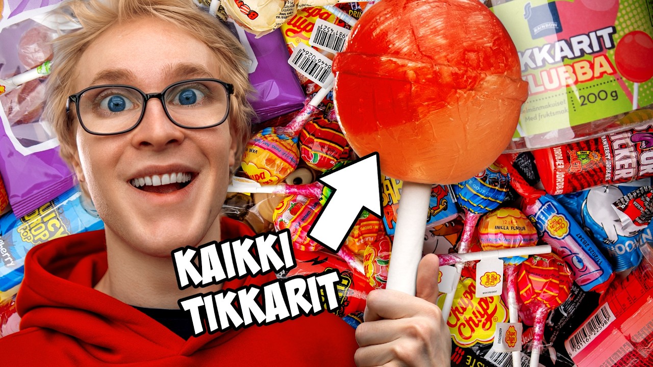 Testataan kaikki tikkarit!