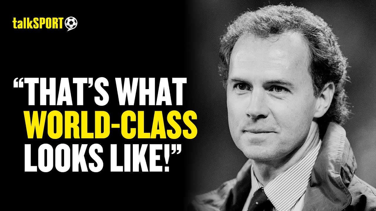 Simon Jordan & Jim White Pay Tribute To World-Class Franz Beckenbauer | talkSPORT