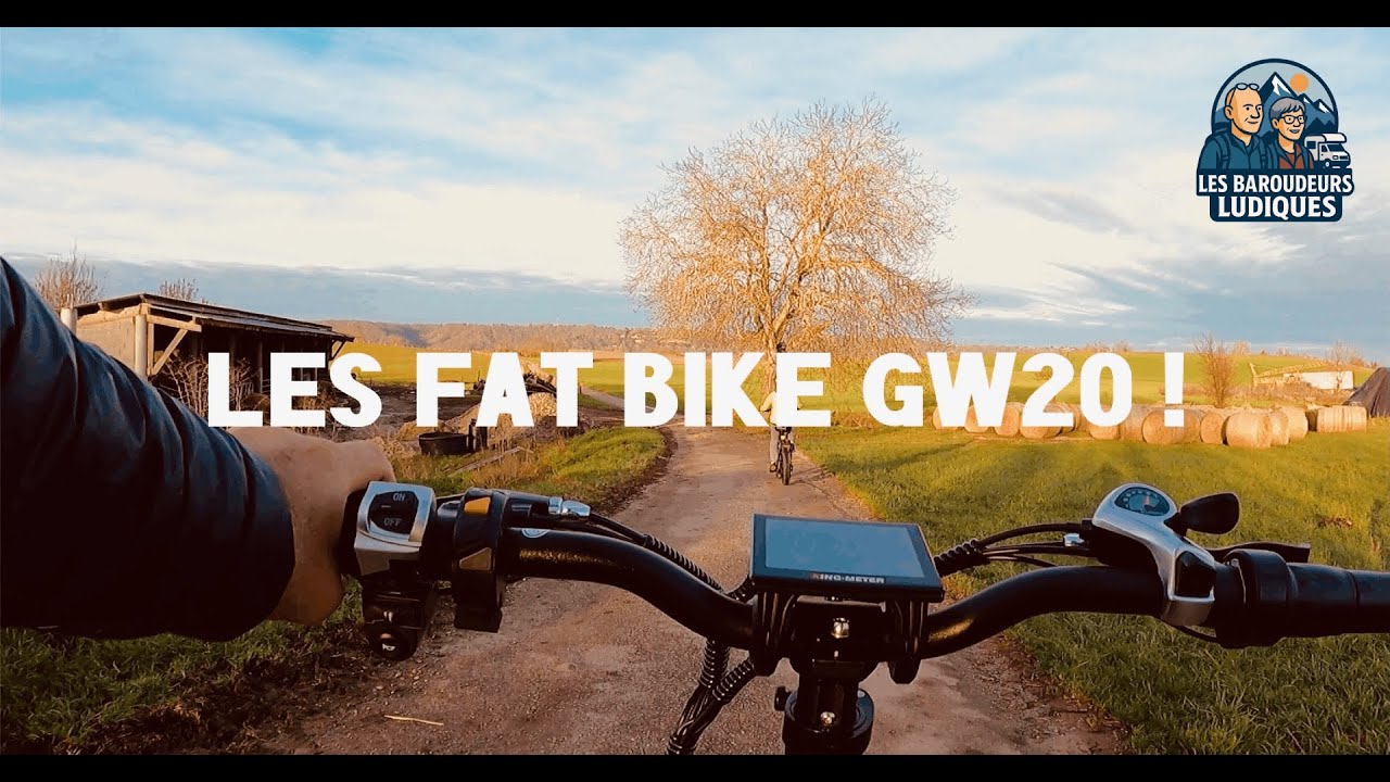 Fat Bike GW20, des supers vélos à assistance électrique ! Ça décoiffe !!!