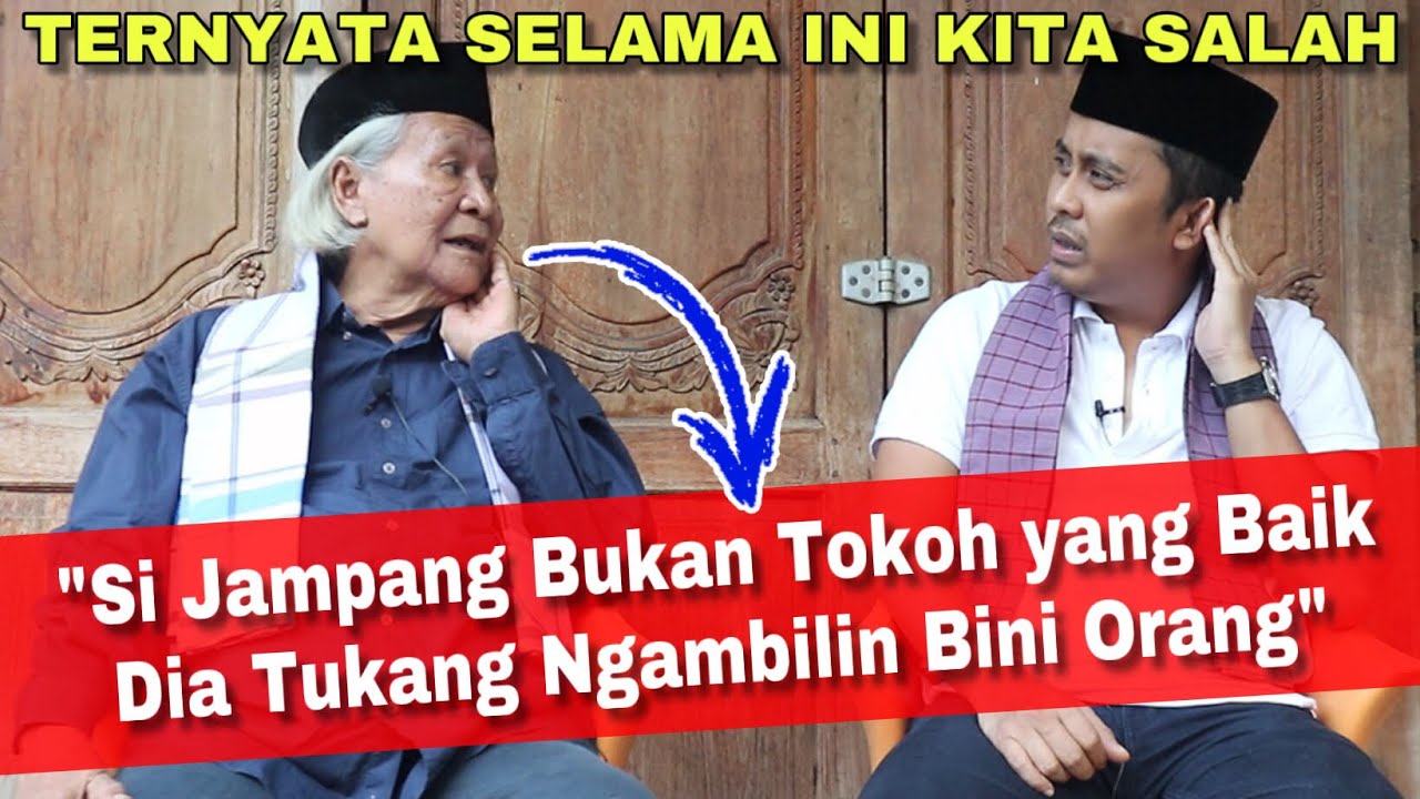 GEMPARR !! Sejarah Palsu Banyak Beredar Di Kehidupan Kita, Terbongkar Kisah Mengenai Si JAMPANG