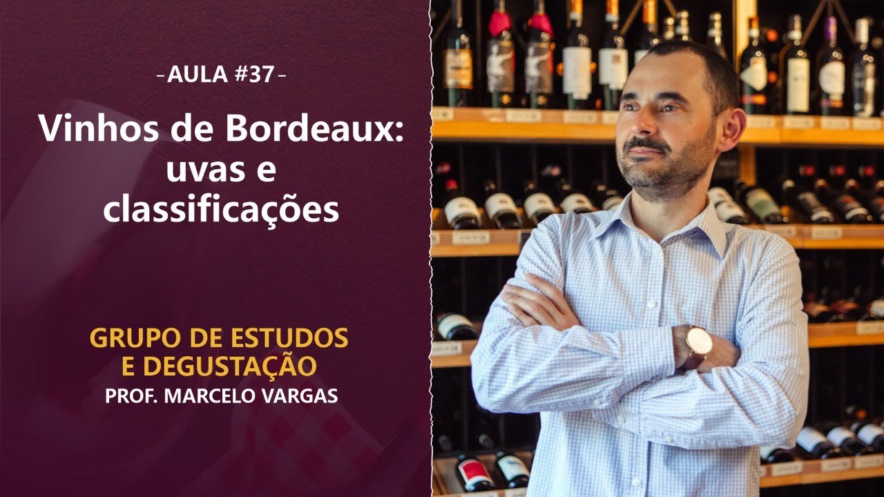 VINHOS DE BORDEAUX: UVAS E CLASSIFICAÇÕES - PROF. MARCELO VARGAS - AULA #37