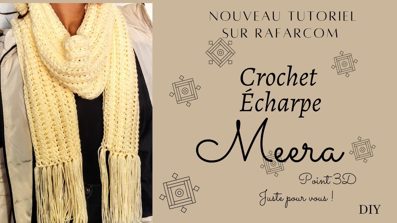 Crochet Echarpe 