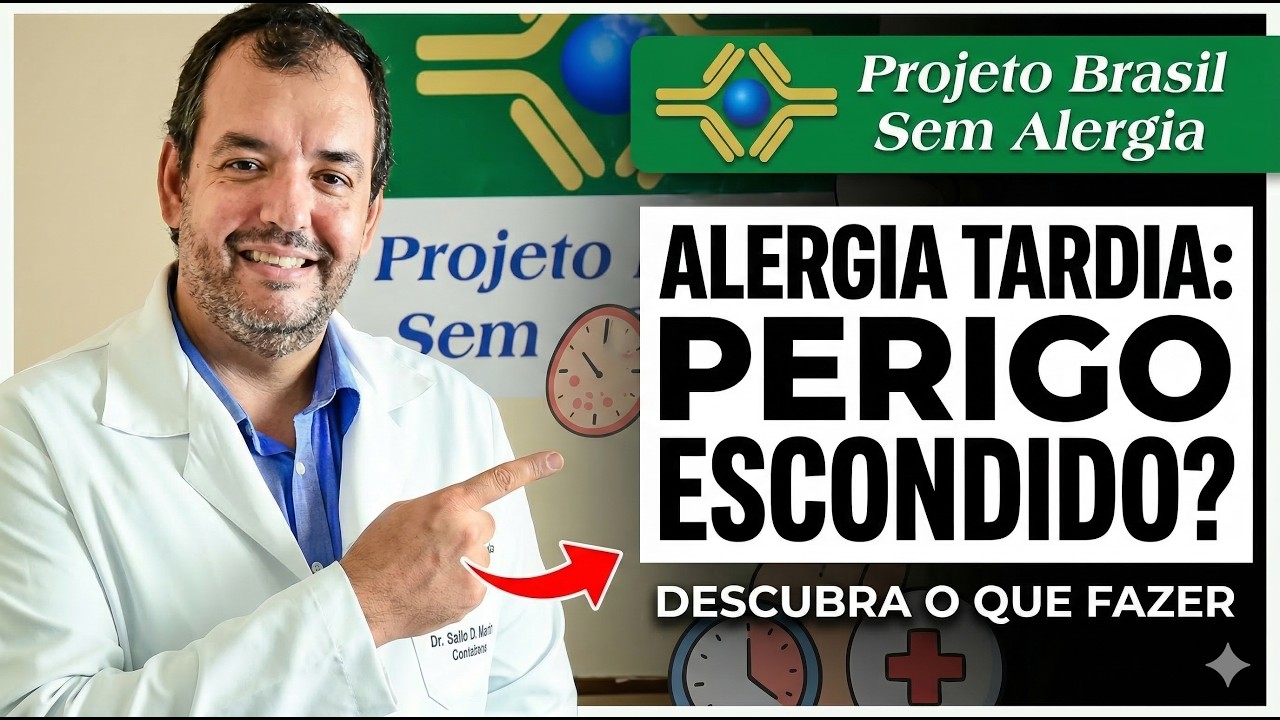 Reações Alérgicas TARDIA: Causas, Sintomas e o Que Fazer!