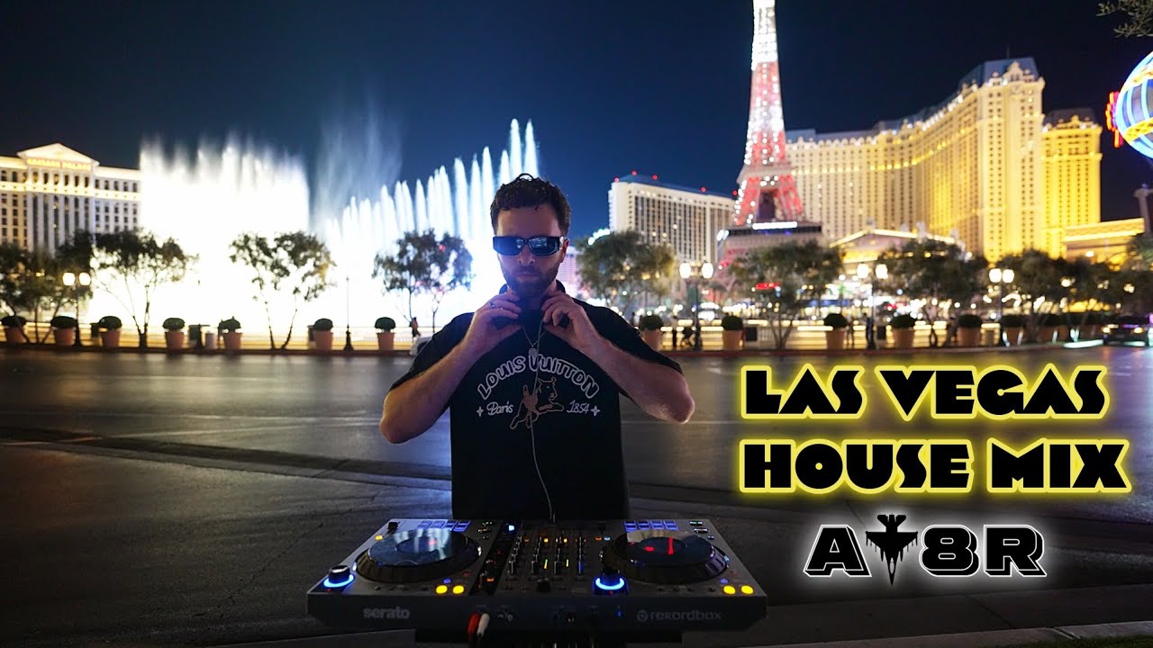 House Mix in Las Vegas @ Fountains of Bellagio | Tech | Bass | Progressive | Minimal 