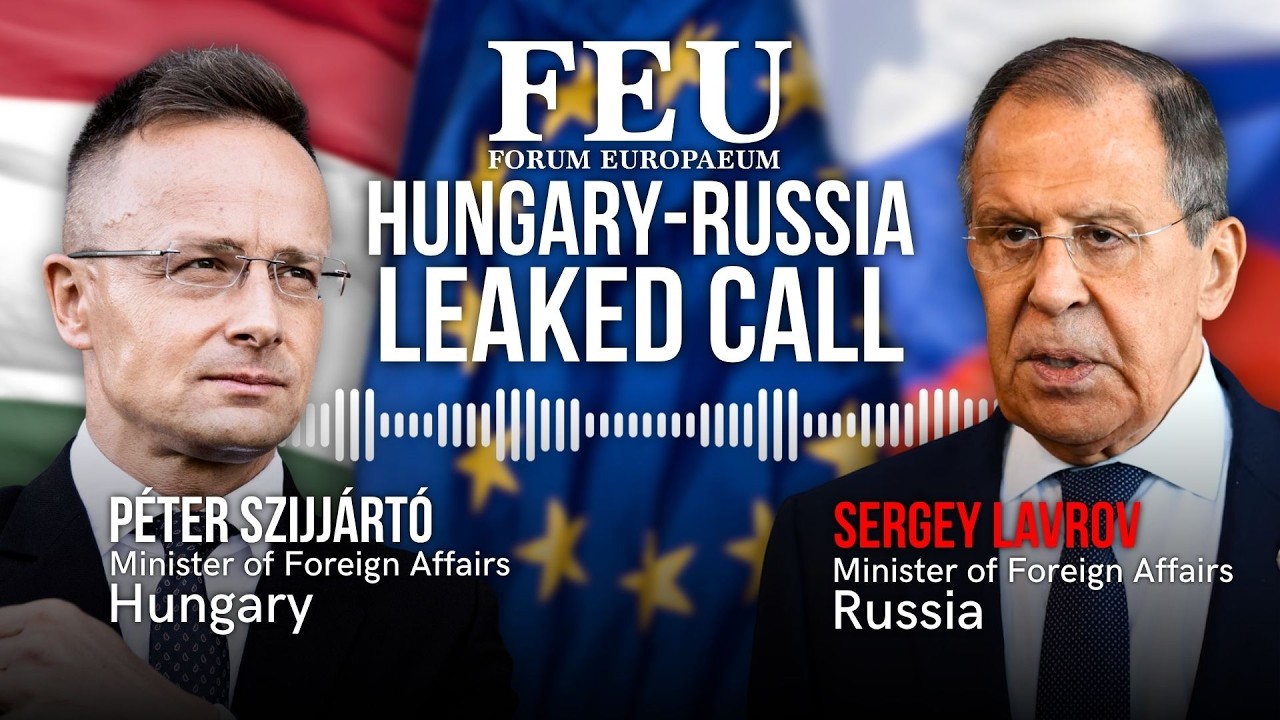 Leaked Call: P&eacute;ter Szijj&aacute;rt&oacute; Discusses EU Sanctions Removal With Sergey Lavrov