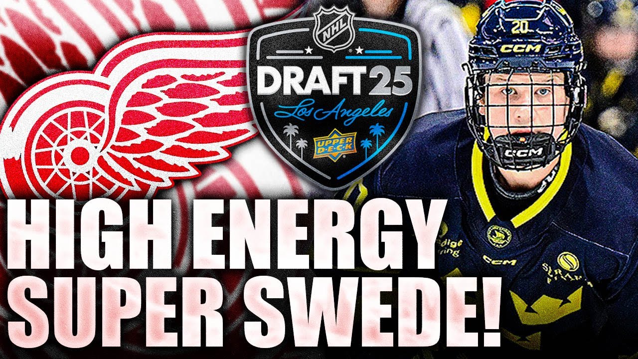 STEVE YZERMAN ACQUIRES A HIGH ENERGY SWEDISH WINGER: EDDIE GENBORG TO THE DETROIT RED WINGS
