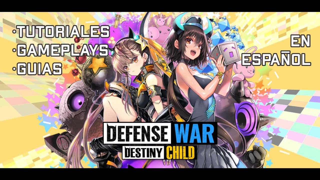 Destiny Child Defense War en Español - Guia de armado de build básica y avanzada, PVP +4400
