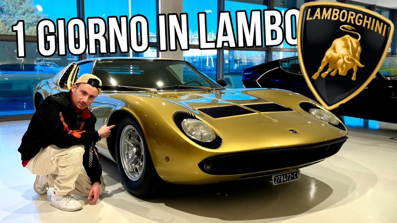 1 GIORNO IN LAMBORGHINI | Museo Lamborghini Sant'Agata Bolognese (BO) 4K