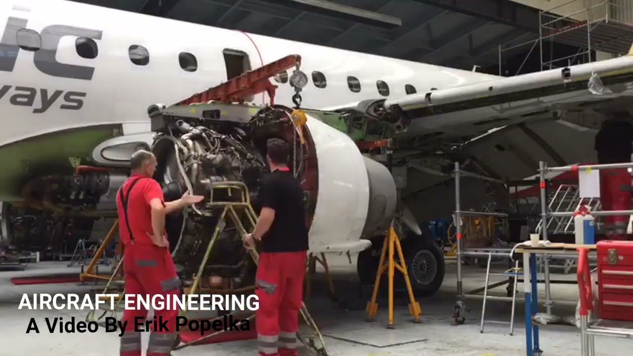 CF34 Engine Removal | AGSE E094 & E169 Handling System