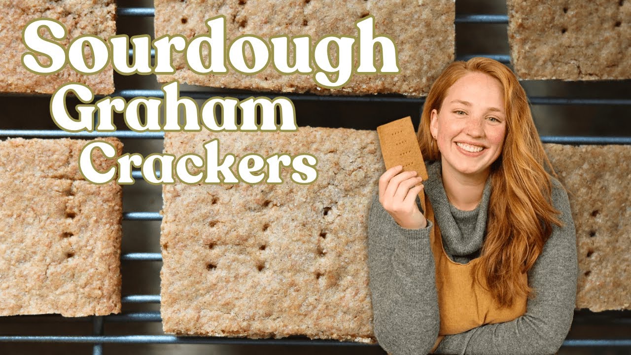 Delicious Homemade Sourdough Graham Crackers