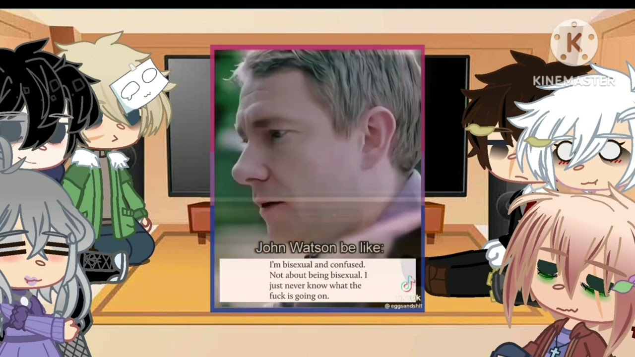 Past Sherlock react to |part 2| re-upload due to copyright|